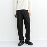 Men's Textured Solid Tapered Pants